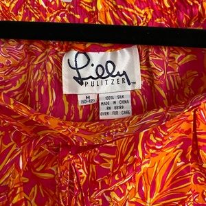 Vintage Lilly Pulitzer silk pants